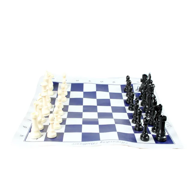 Competition custom PUchess board plastic chess pieces