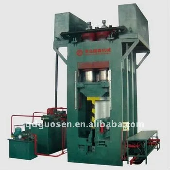 press machine for strand woven bamboo cold press