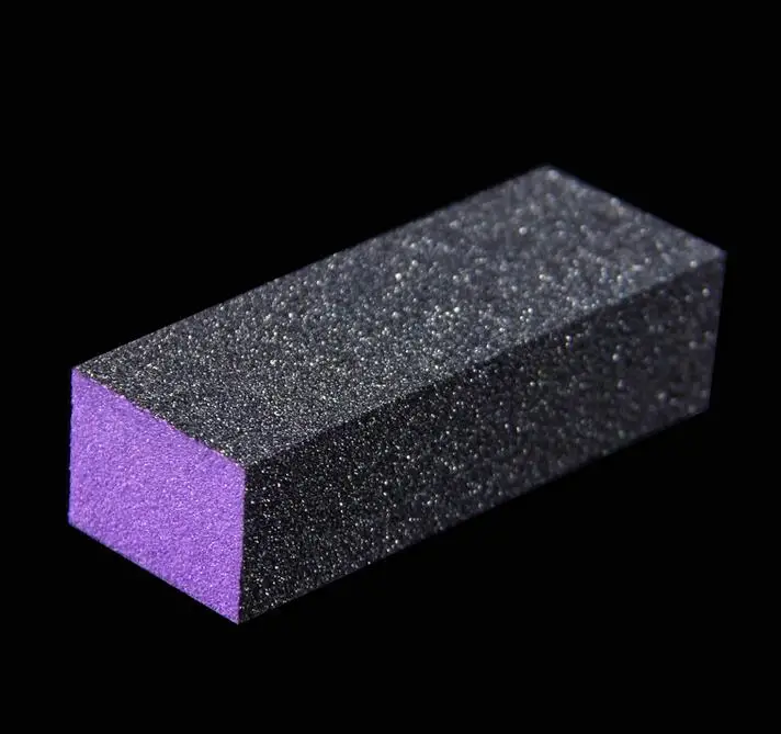 Черно-фиолетовый буфер для ногтей Queen Finger