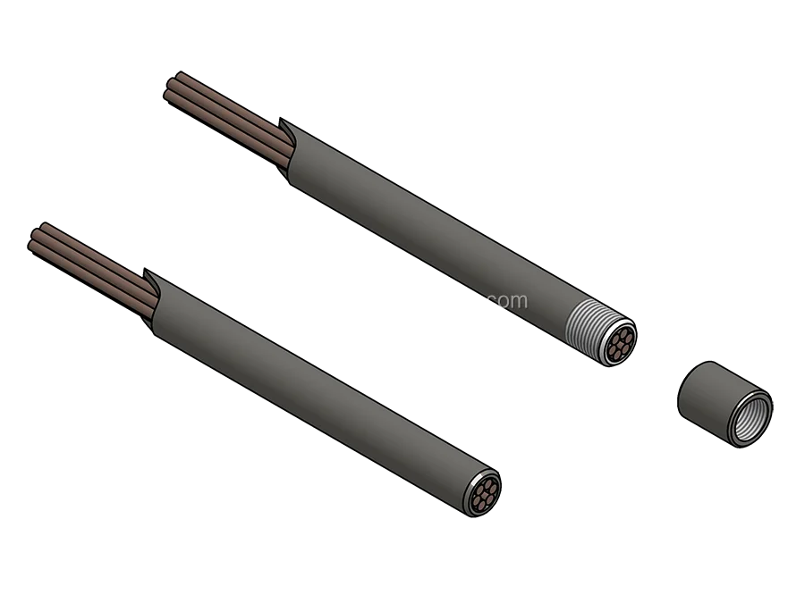 thermal lance burning bar ideal tool for melt-cutting and perforation concrete, rock and other perforations