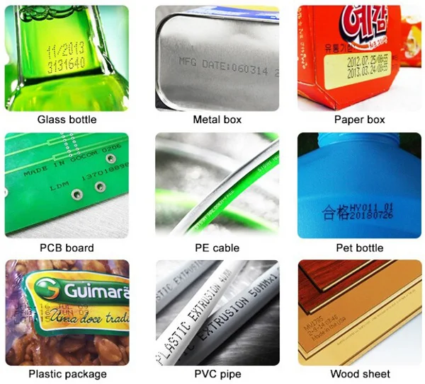 Date/time/serial number bottle date printing machine/barcode printer/inkjet plastic bag printer