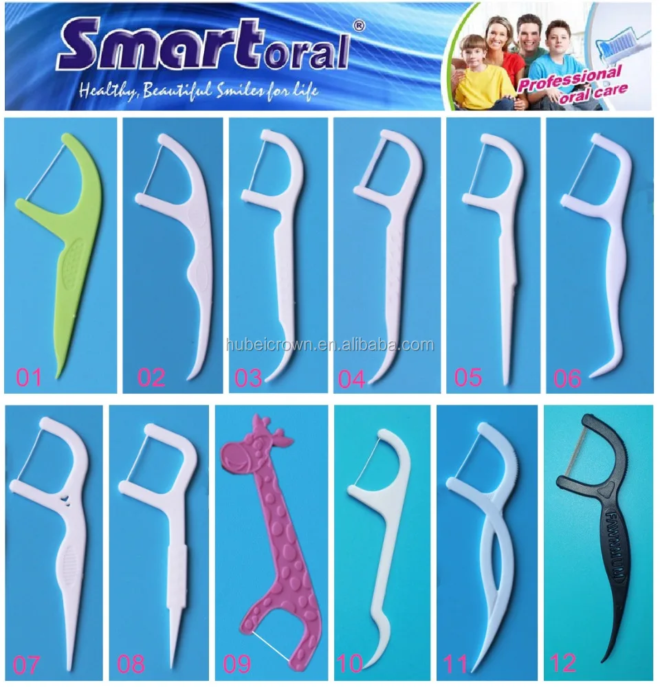 approved Private label UHMWPE charcoal  Thread Dental Waxed Plastic Professional OEM/ODM Flosspick