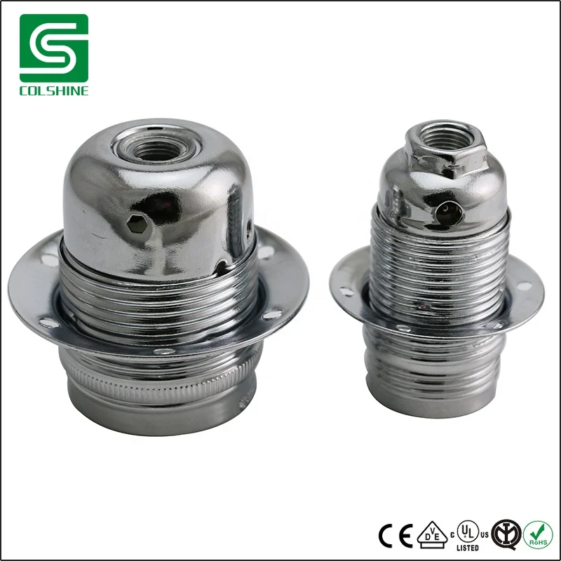  Винтажный латунный патрон в стиле ретро с металлической лампой