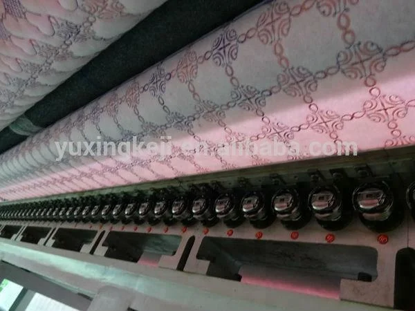 Yuxing cheap computer embroidery and quilting machine price