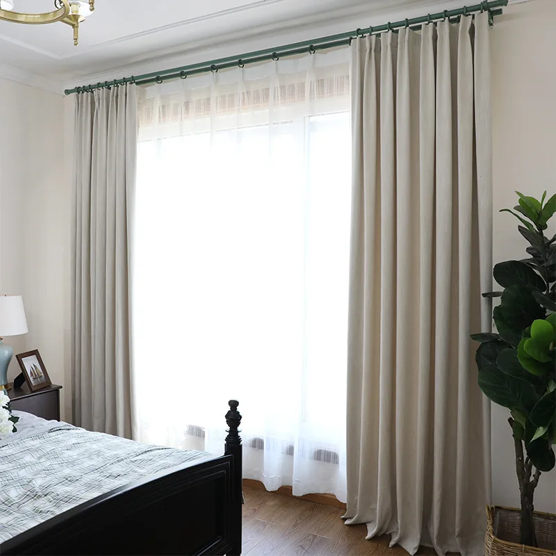 Современный дизайн, затемняющие оконные шторы для украшения помещений