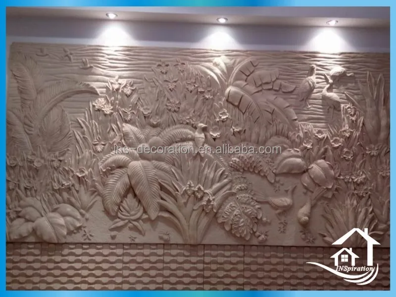 Environment friendly resin wall art sculpture