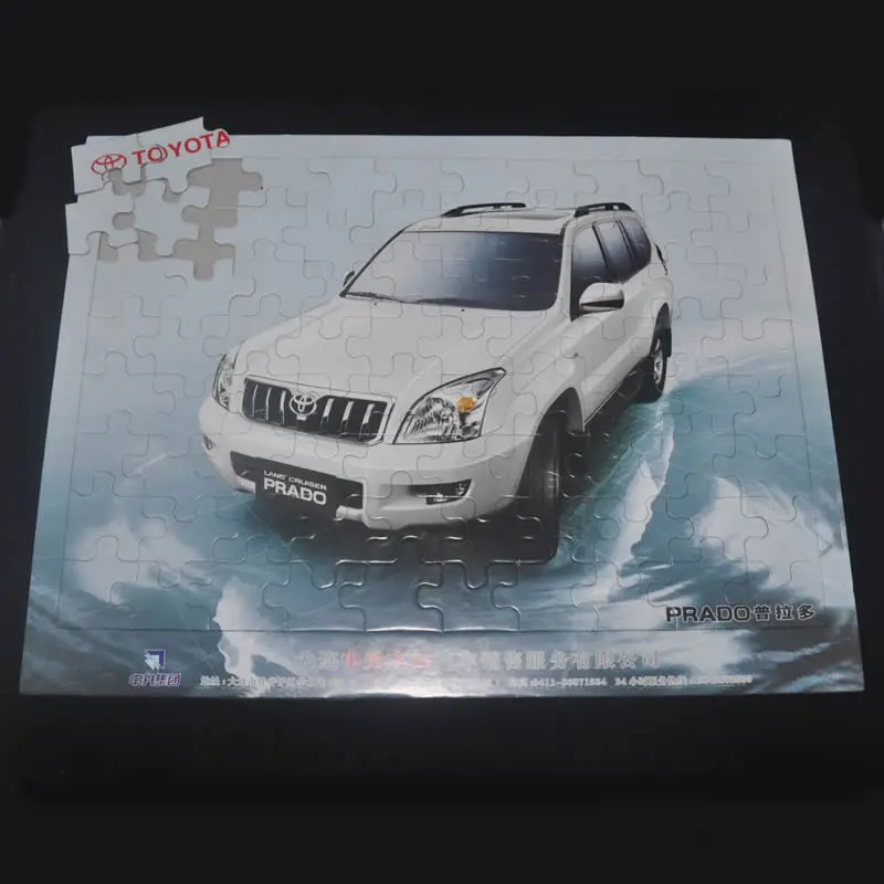 Made in China good quality paper puzzle/3d paper puzzle/funny 3d puzzle