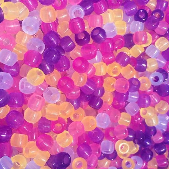 Wholesale Loom Bands Solar UV Color Changing Beads For DIY Charms Bracelets Necklace