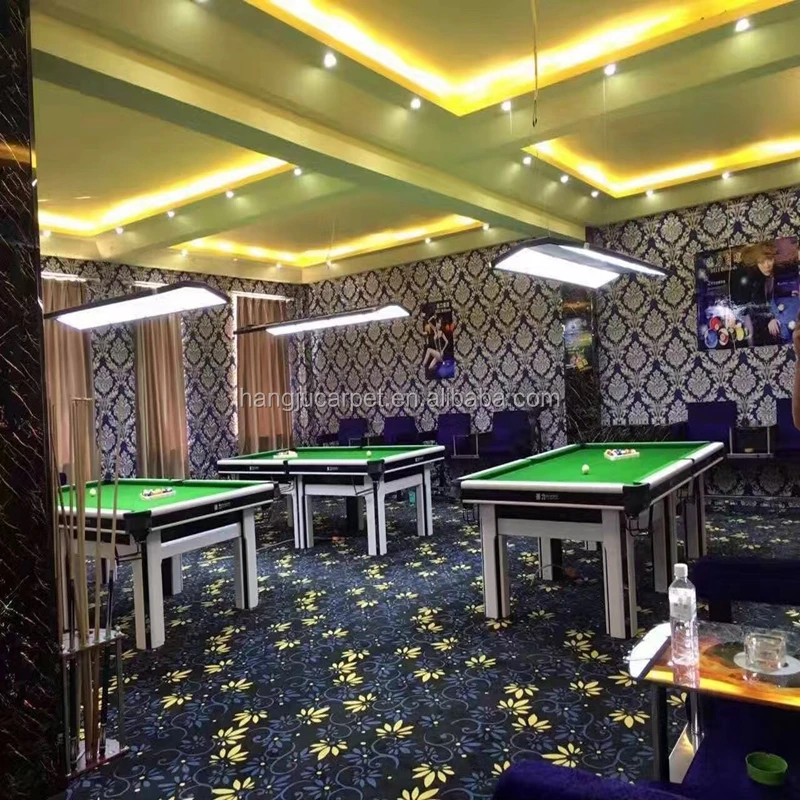 100% Nylon Printed Billiard Room Carpet
