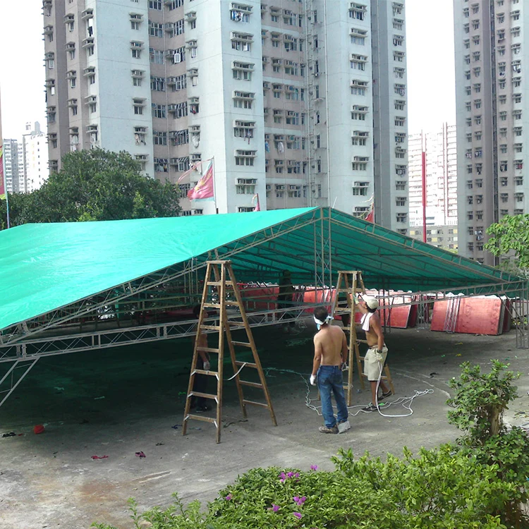 Top Manufacturer customized size aluminum roof trusses