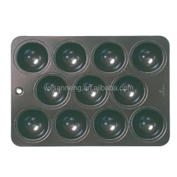 
365*265*35 Half Sphere Cake Mould -10 Indents 