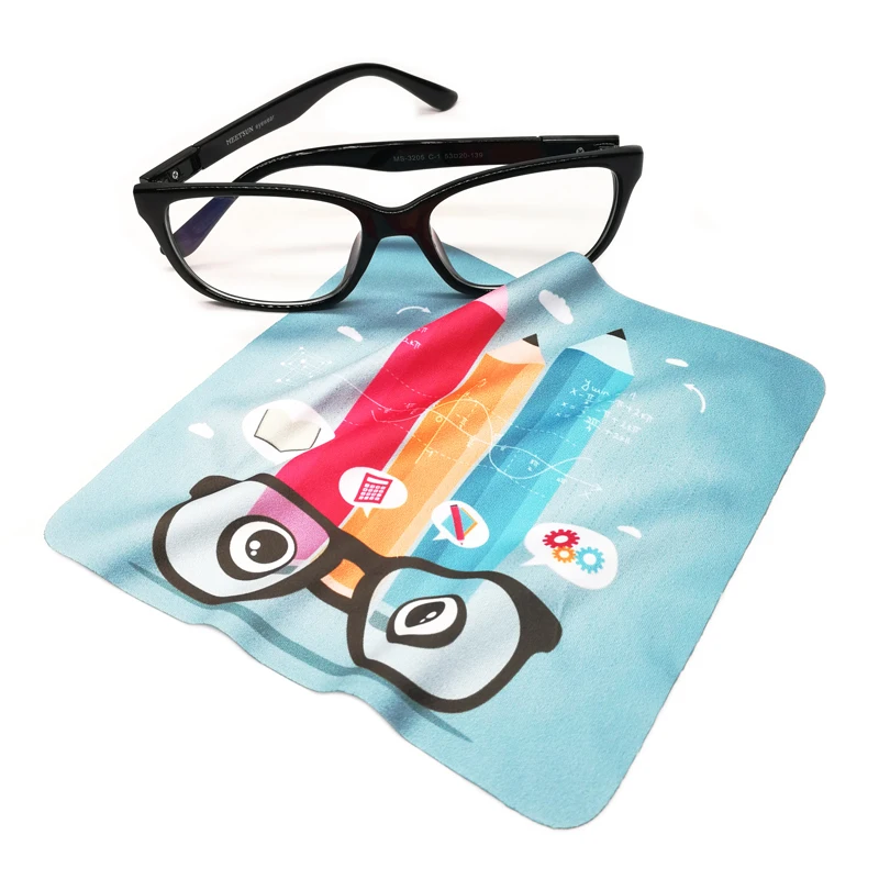 Bulk Personalized microfiber eyeglass cleaning cloth