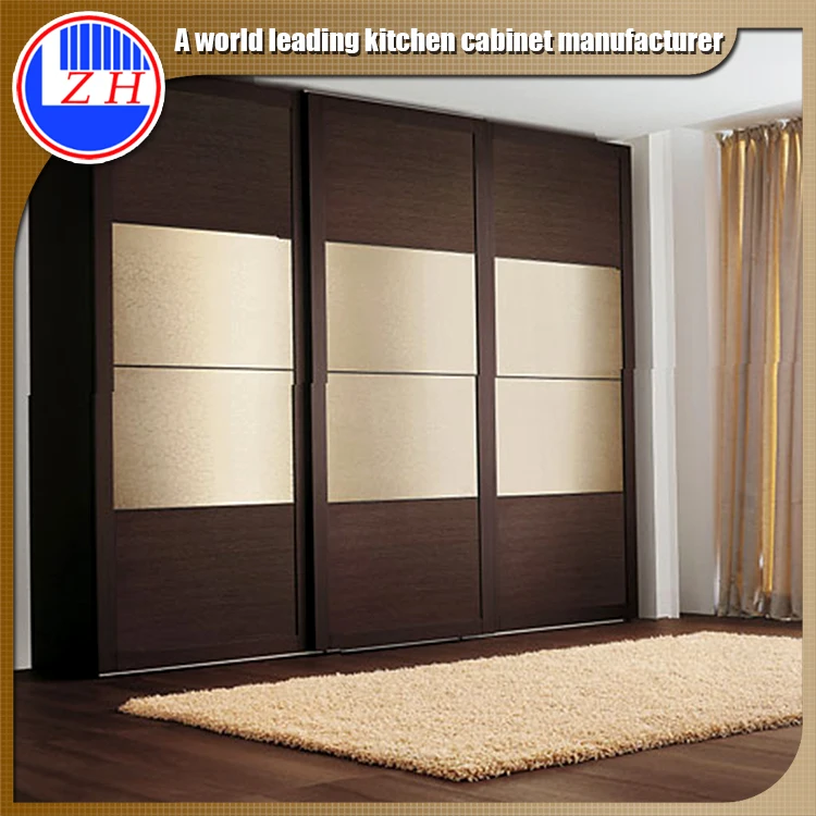 Guangzhou factory 2016 clothes cupboard women big chest modern bedroom wardrobe designs