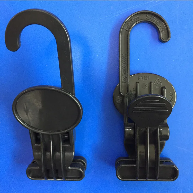 China Trading 10cm white pp plastic hook for boots hanging