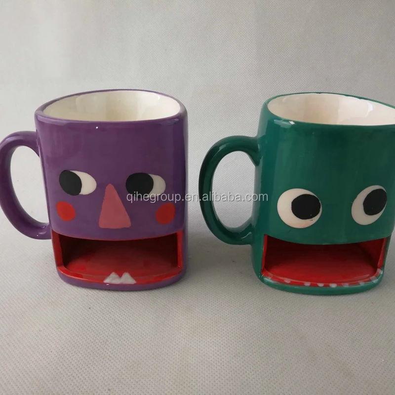 porcelain dinner set tableware Set of 2 Black Ceramic Fondue Mug