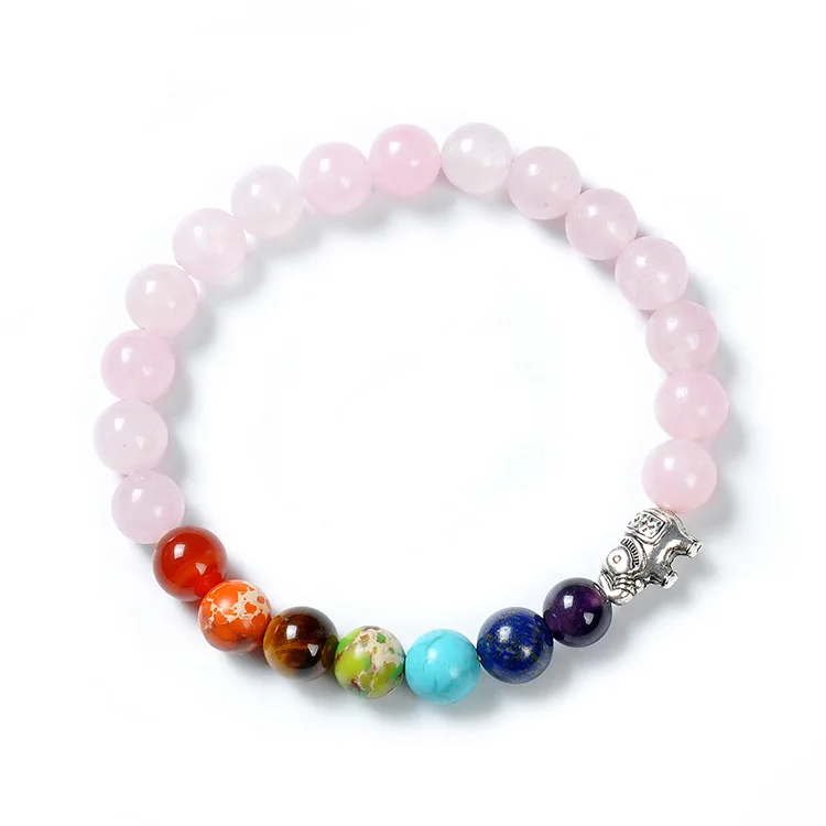 F114   2019 new women fashion quartz beads bracelet girls