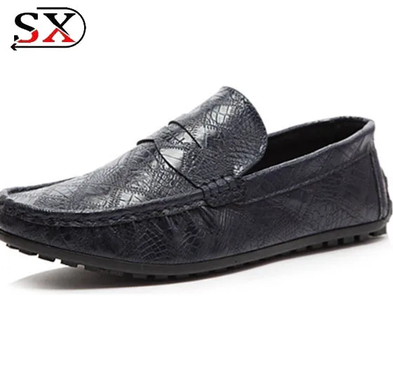 Hot Selling Superior Quality Outdoor Mens PU Loafer Shoes Casual Slip on Driver loafer