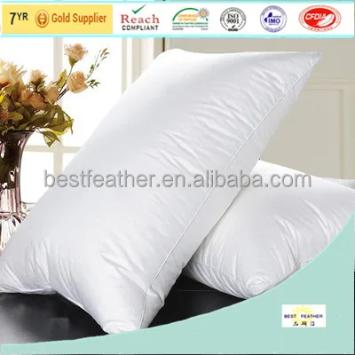 Сертифицированная Подушка Oeko-Tex из белого гусиного пуха подушка утиного