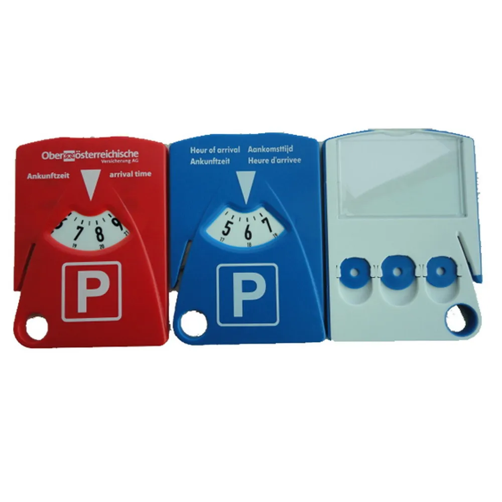 2022 plastic parking disc for wholesale/parking disc with safe belt knife/custom plastic parking disc