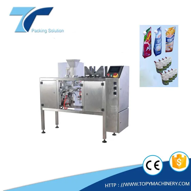 Полуавтоматический MDP носик дой-пак жидкого наполнения уплотнения упаковочная машина