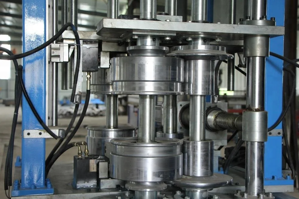 
Kalzip style standing seam roof panel curving machine 