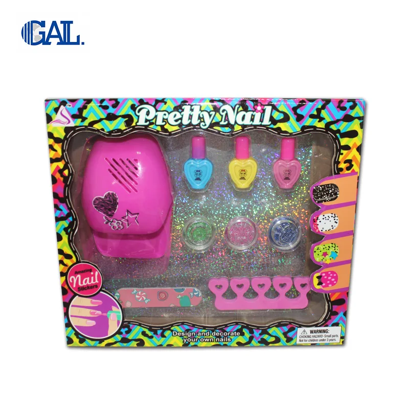 Заводская цена, макияж для маленькой девочки, лак для ногтей, игрушка, косметический агент