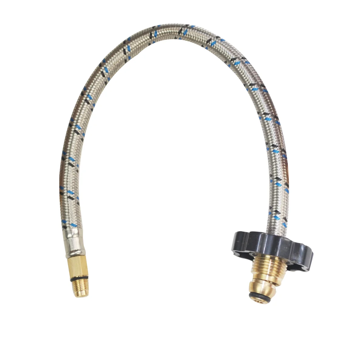 Flexible braided hose/knitted hose with stainless steel wire,aluminum wire or plastic wire(KH-1152)