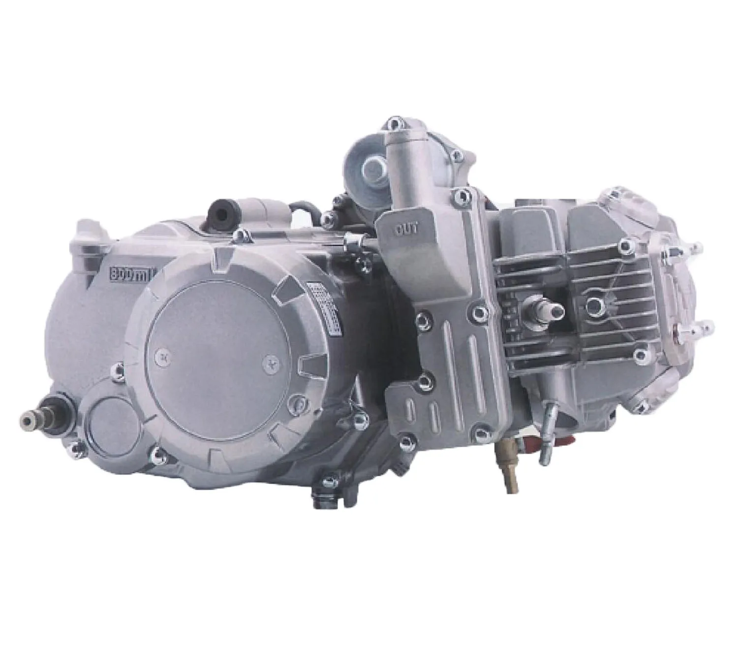 120cc мотоцикл моторный одиночно цилиндровый 4-тактный с воздушным охлаждением мощностью двигателя с задним ходом для ATV пит велосипеды для езды по бездорожью