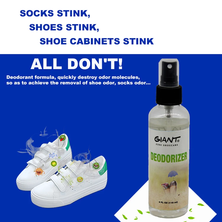 
GIANT foot and shoes deodorizer spray shoe care shoe cleaning product 
