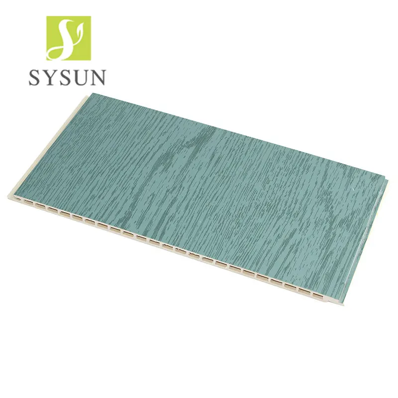 
SYSUN waterproof interior cheap wpc decorative indoor wpc wall panel 