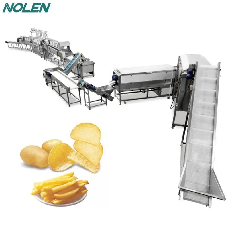 
High Quality Potato Frozen French Fries Production Line 