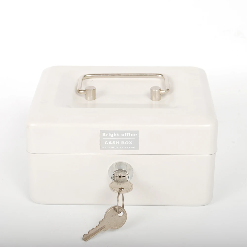 High quality Metal Cash Safe Box for All Colors and Size