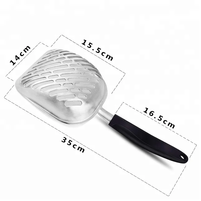 High Quality Stainless Steel Food Scoops Pet Cat Litter Scoop