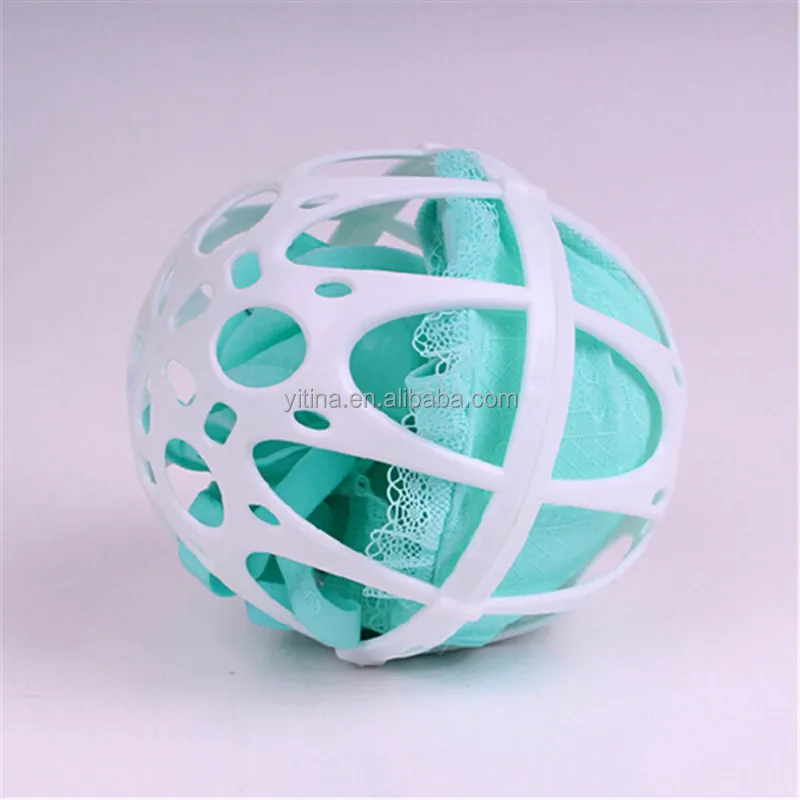 
Practical Bra washer Bra AID laundry wash ball Bubble Machine Laundry Protection WP02 Plastic Washing Ball 