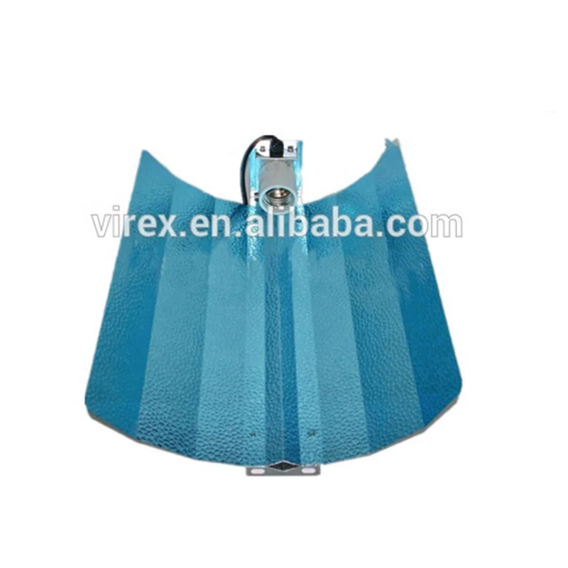 Simple Wing Euro Lights Reflector Hood Fixture Hydroponic Tent Grow Light use with Ballasts, HPS Bulbs