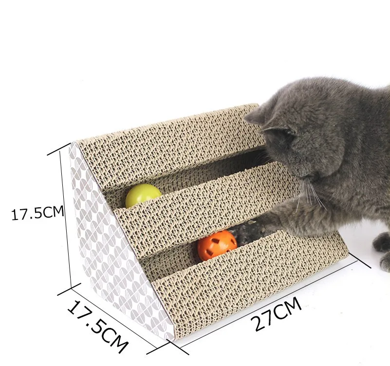 KD127 Pet solid toys Paper cat scratcher corrugated cardboard