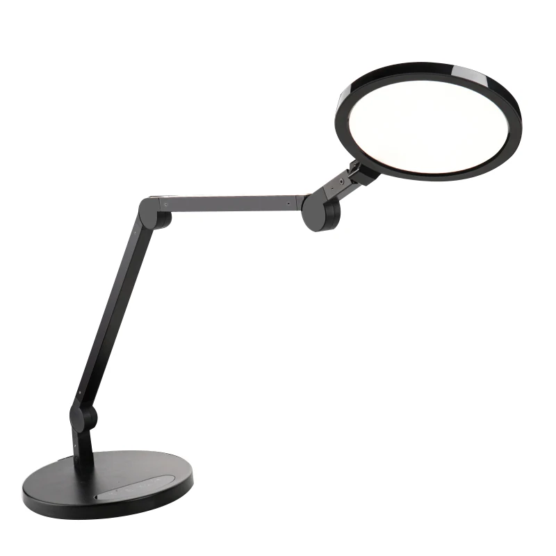 360 degree foldable office lamp led desk lamp with clamp for nails