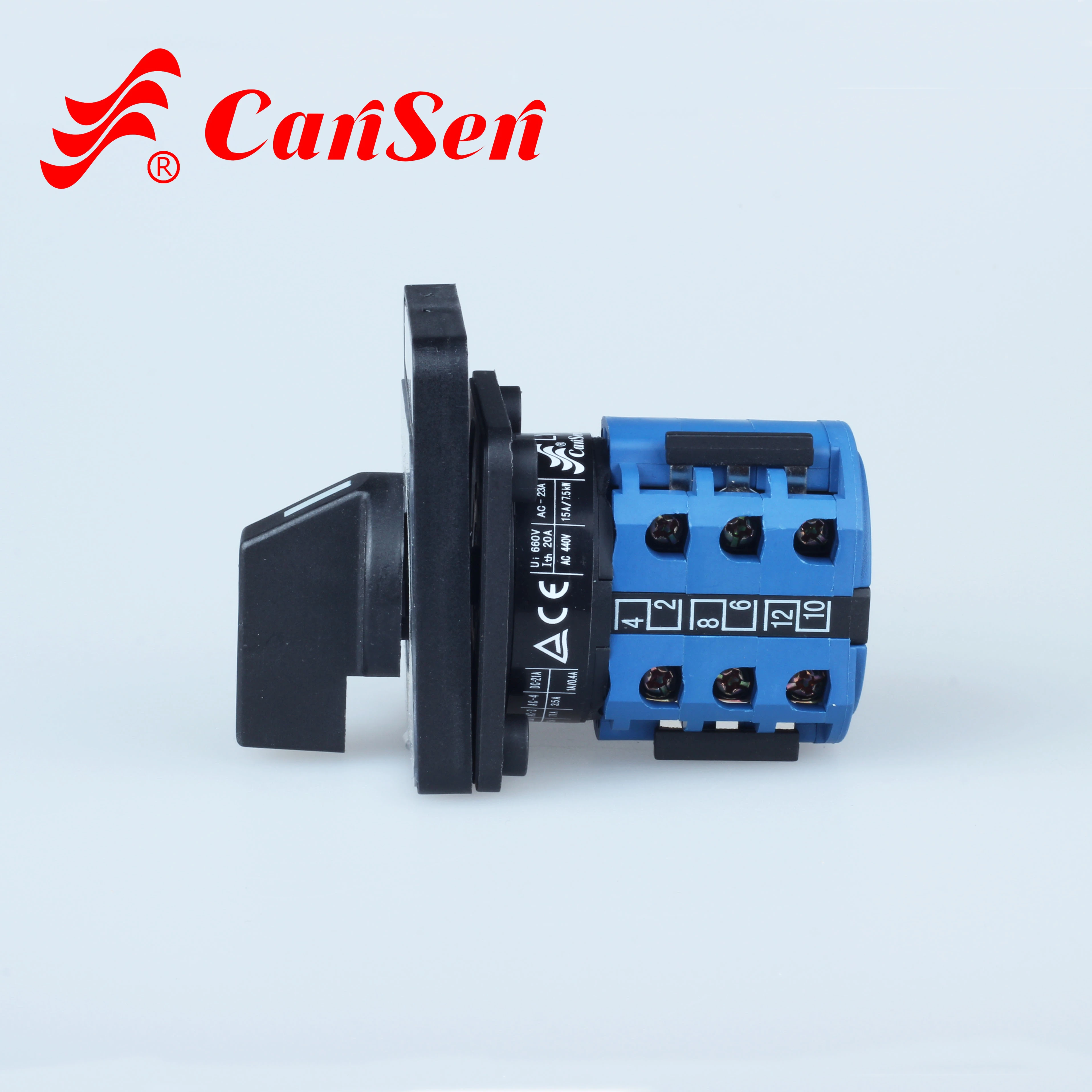 LW26-20 VOLTMETER 20A Universal custom rotary switch 12 position