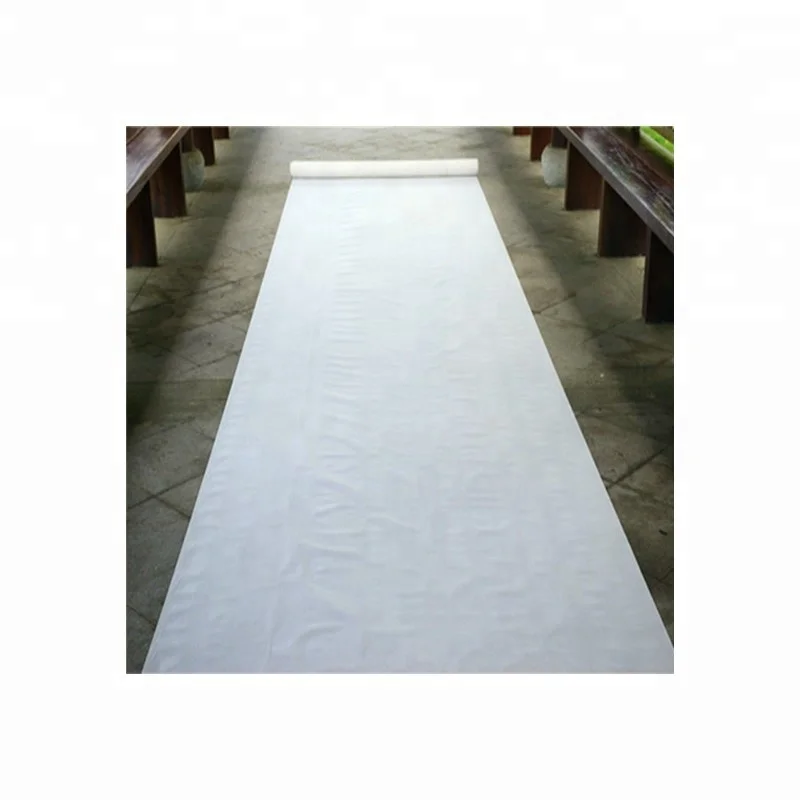 
Disposable white aisle runner wedding decorations carpet 