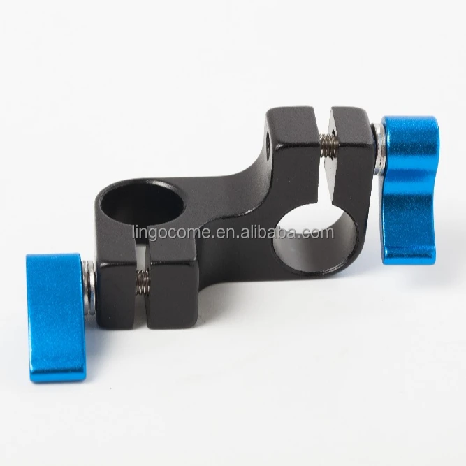 Rod Rig Clamp Adapter 90 Degree for DSLR 15mm Photography System Photo Studio Accessories
