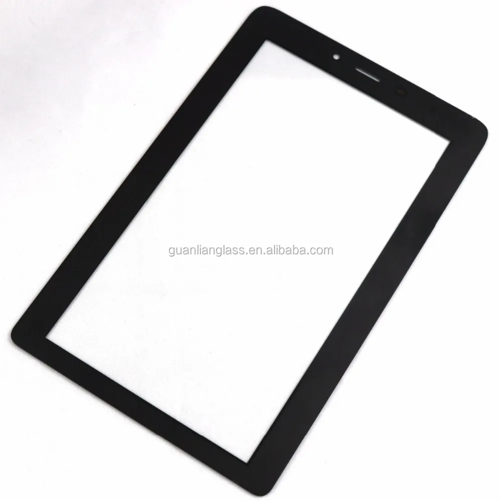 Плоский шелк трафаретная печать Цветное защитное закаленное электронный продукт панель 0,7 мм комплект из стекла для ЖК-дисплея