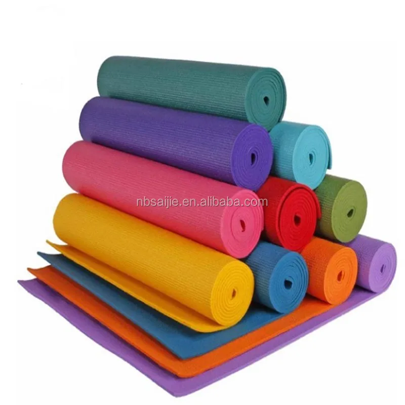 
Hot sale Eco-friendly colorful yoga mat wholesale 