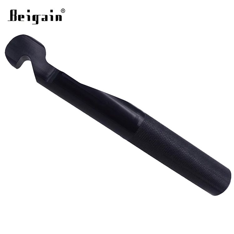 Custom CNC Machined Black Hard Anodized 6061-T6 Belt Changing Tool