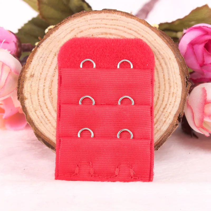 
Hot Sale Spandex Polyester Bra Hook and Eye Tape Bra Accessories Back Strap Extender 