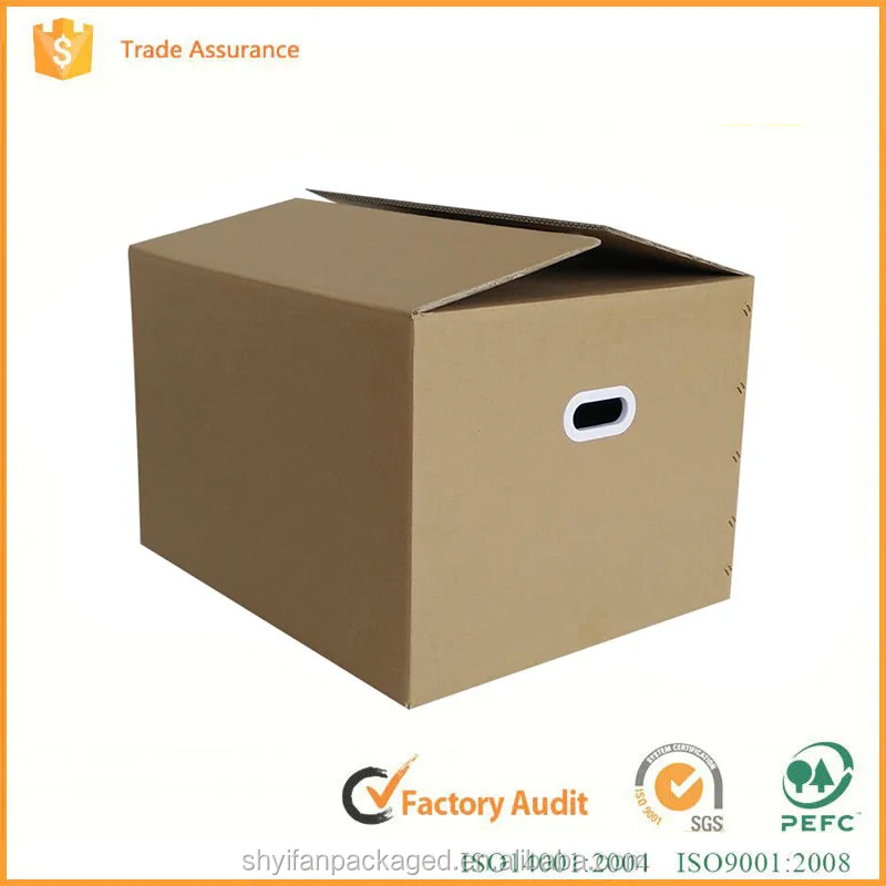 2016 популярных и экологически чистых легко дом перемещение бумажная коробка