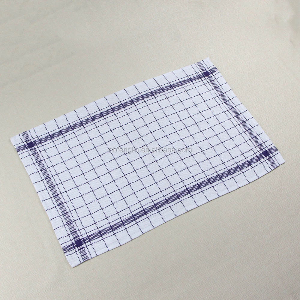 Machine Washable Cotton White Kitchen Dish Cloths Towel Tea Towels Wholesale