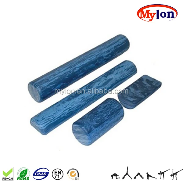 Yoga Pilates Massage Workout Exercise Rehab Physio Gym Therapy Sports Injury Smooth Texture High Density EVA foam roller