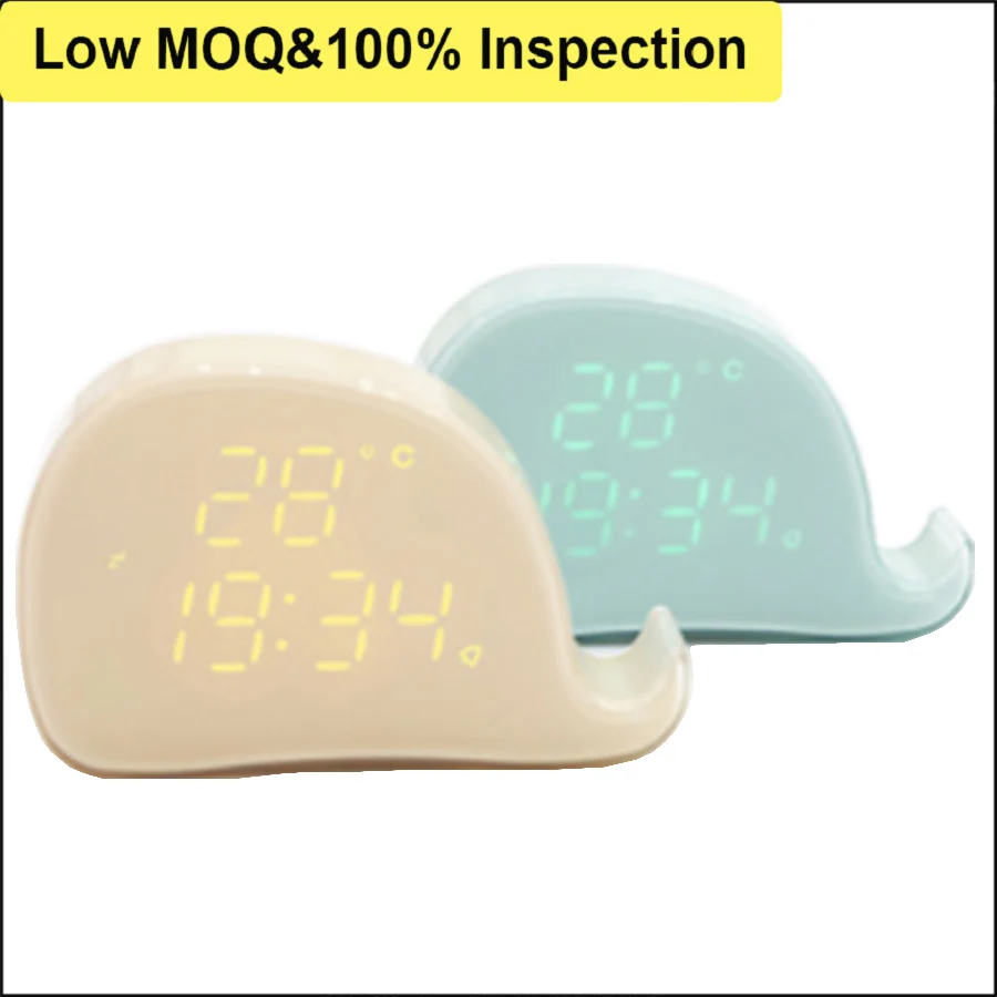 New Design Digital Temperature Date Fridge Magnetic Clock