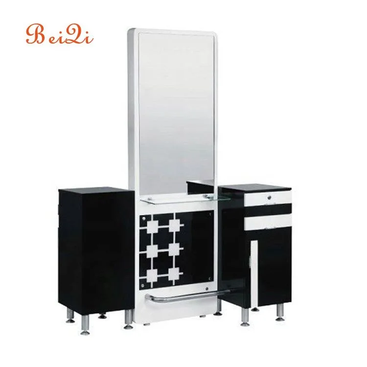 European beauty salon hairdressing led light double side styling station