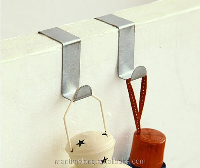 2pcs/set, door clothes hanger hotel door hanger sliding shower door hanger